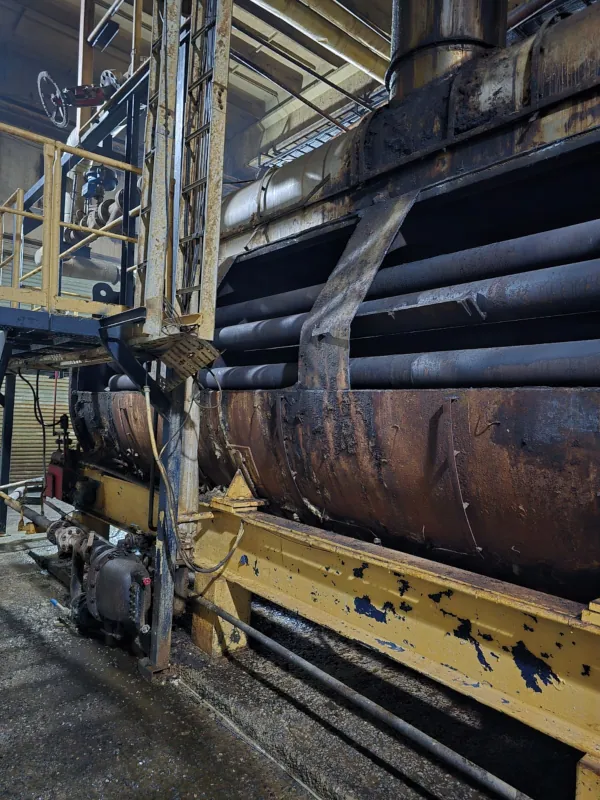 Reparación digestor continuo Antes